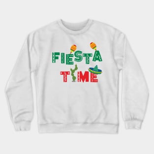 Fiesta time - 5 Cinco de Mayo Holiday Gift Crewneck Sweatshirt